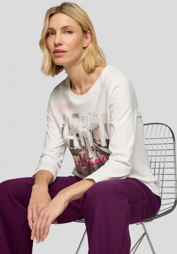 Майка с рукавом три четверти