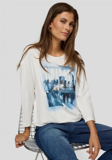 Майка с рукавом три четверти