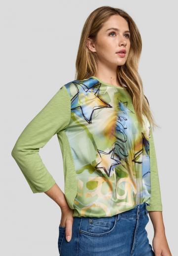 Майка с рукавом три четверти