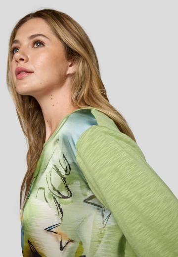 Майка с рукавом три четверти