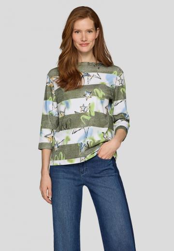 Майка с рукавом три четверти