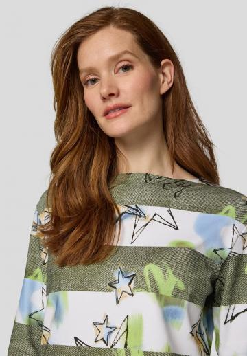 Майка с рукавом три четверти