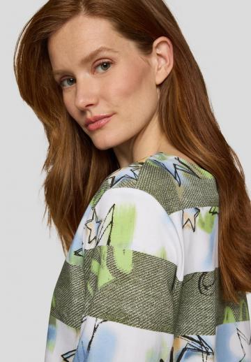 Майка с рукавом три четверти