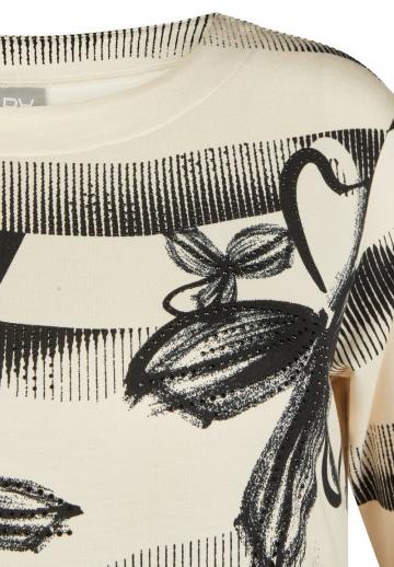 Майка с рукавом три четверти