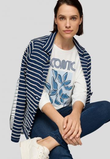 Майка с рукавом три четверти