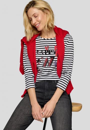 Майка с рукавом три четверти