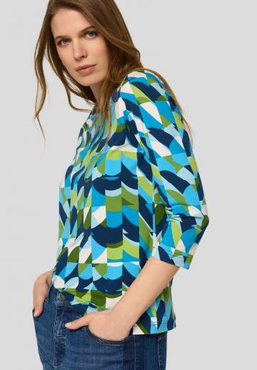 Майка с рукавом три четверти