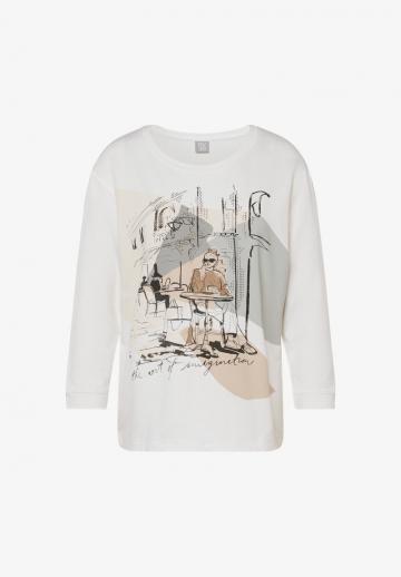 Майка с рукавом три четверти