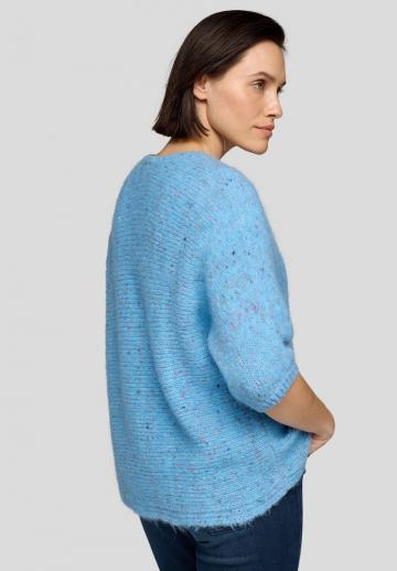 Пуловер с рукавом три четверти