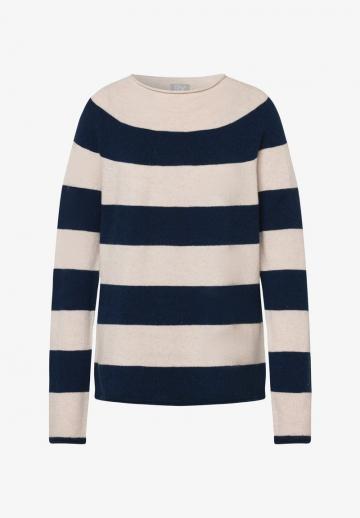 Пуловер в полоску