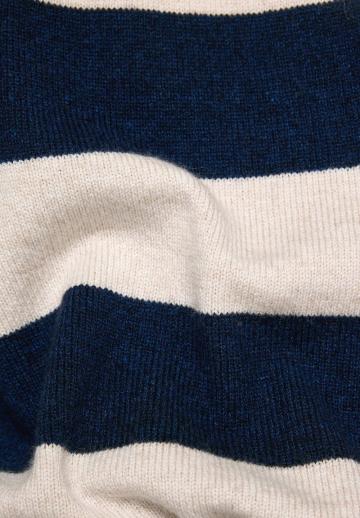 Пуловер в полоску