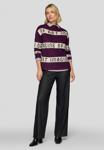 Длинный пуловер