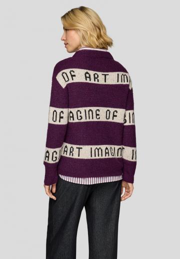 Длинный пуловер