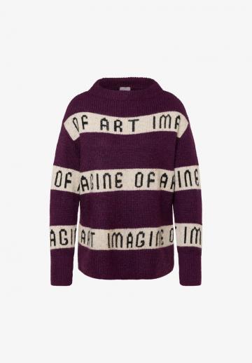 Длинный пуловер