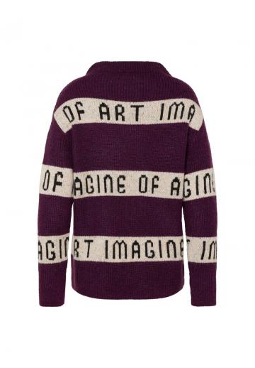 Длинный пуловер