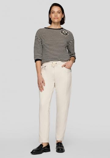 Пуловер с рукавом три четверти