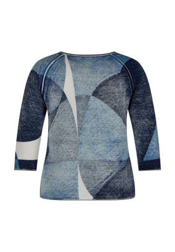 Пуловер с рукавом три четверти