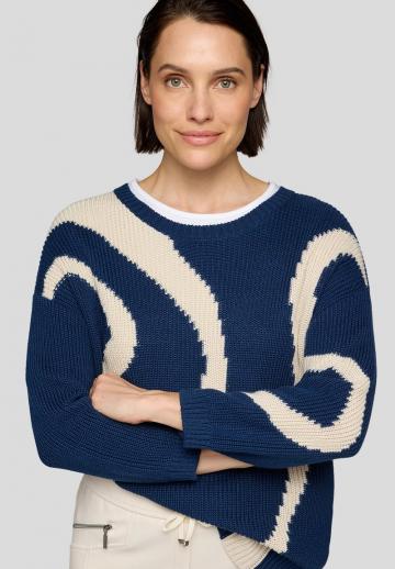 Длинный пуловер