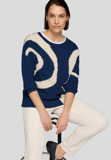 Длинный пуловер