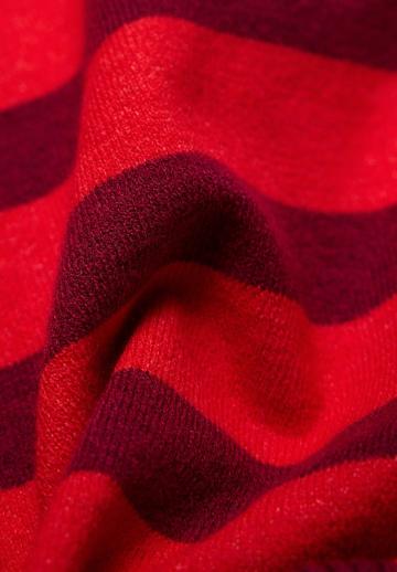 Пуловер в полоску