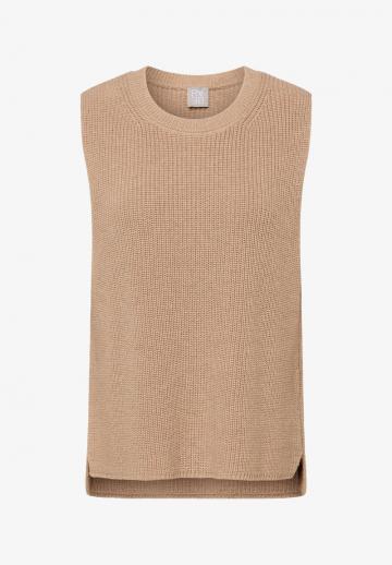 Пуловер без рукавов