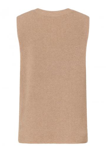 Пуловер без рукавов