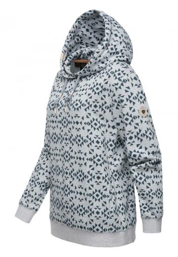 Пуловер с капюшоном