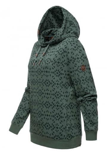 Пуловер с капюшоном