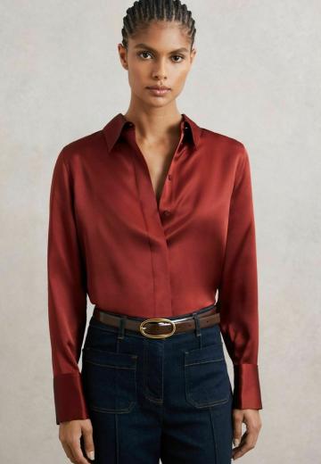 Шелковая блузка