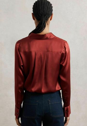 Шелковая блузка