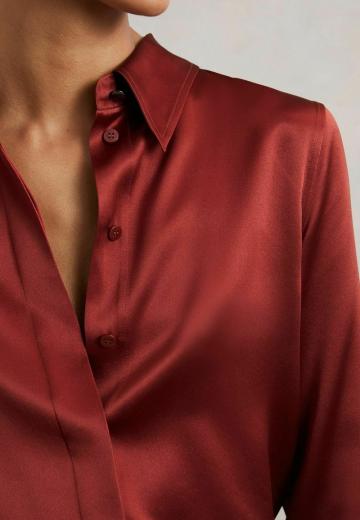 Шелковая блузка