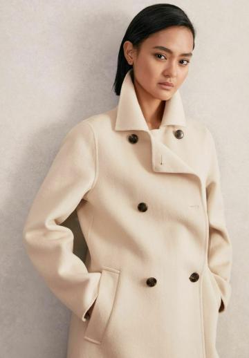 Шерстяное пальто