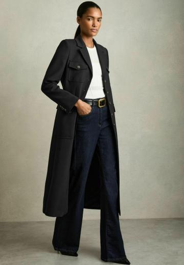 Шерстяное пальто