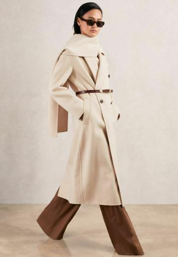 Шерстяное пальто