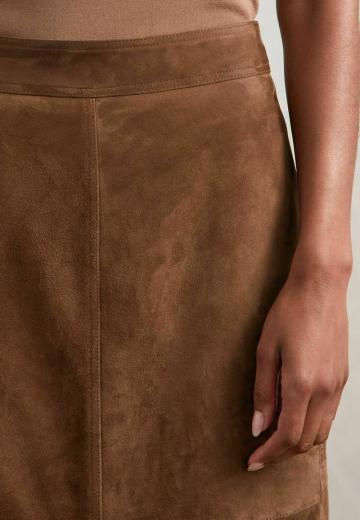 Кожаная юбка