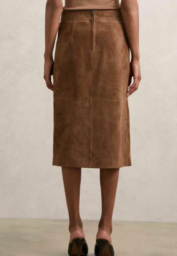 Кожаная юбка