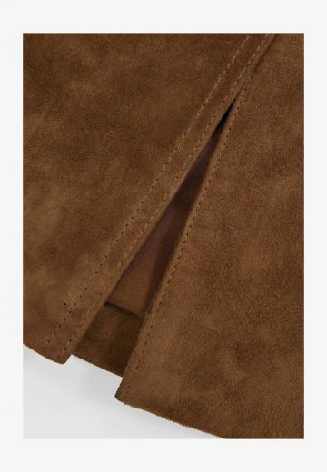 Кожаная юбка