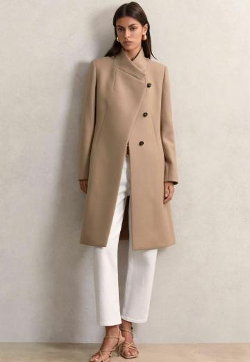 Шерстяное пальто