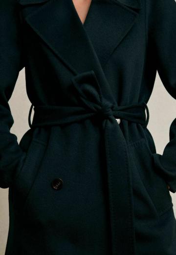 Шерстяное пальто