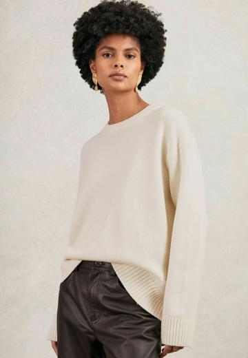 Длинный пуловер