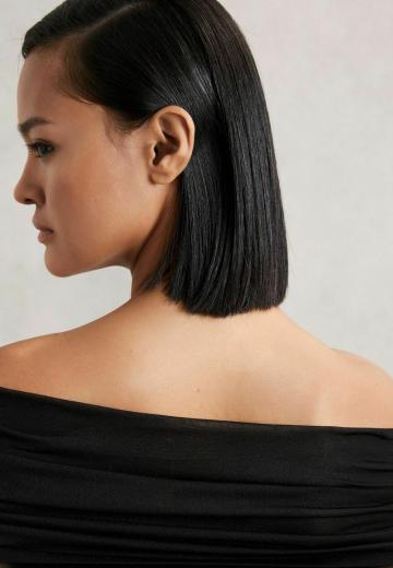 Вязаное платье