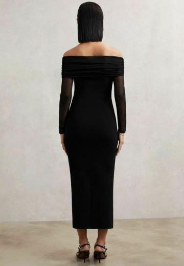 Вязаное платье