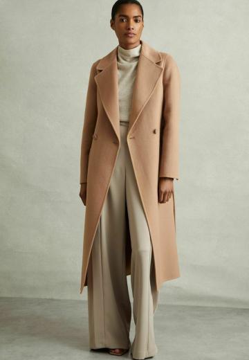 Шерстяное пальто