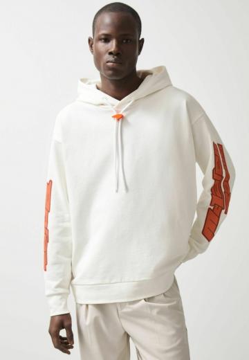 Пуловер с капюшоном