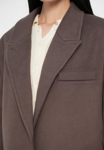 Шерстяное пальто