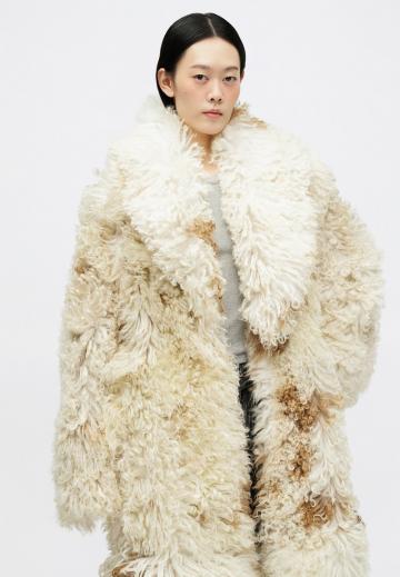 Кожаное пальто