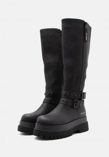 Сапоги на шнуровке