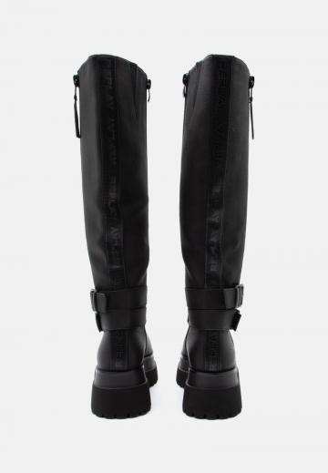 Сапоги на шнуровке