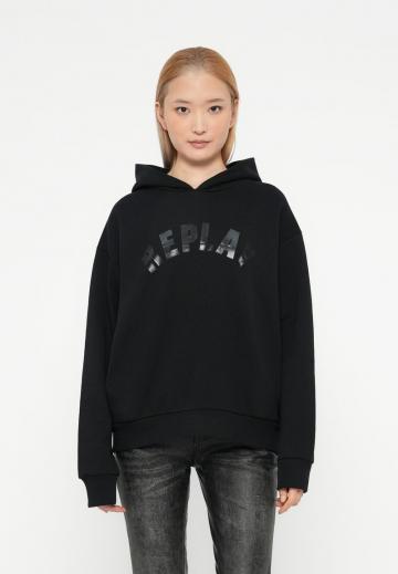 Пуловер с капюшоном