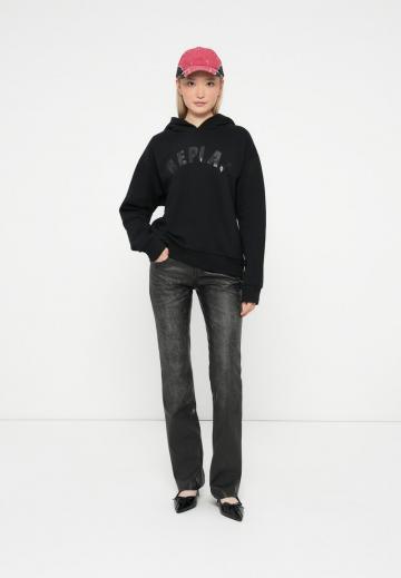 Пуловер с капюшоном